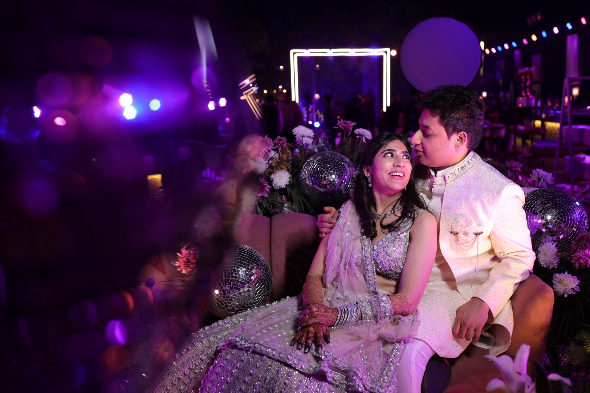 Wedding celebration moments